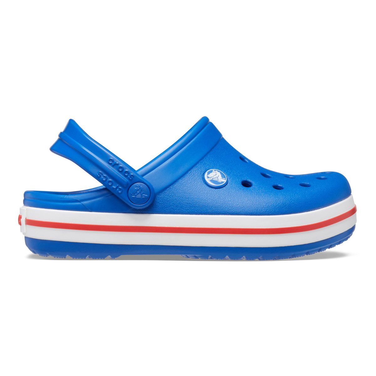 Saboți Crocs Crocband Kid's New Clog Albastru - Blue Bolt - imagine 7